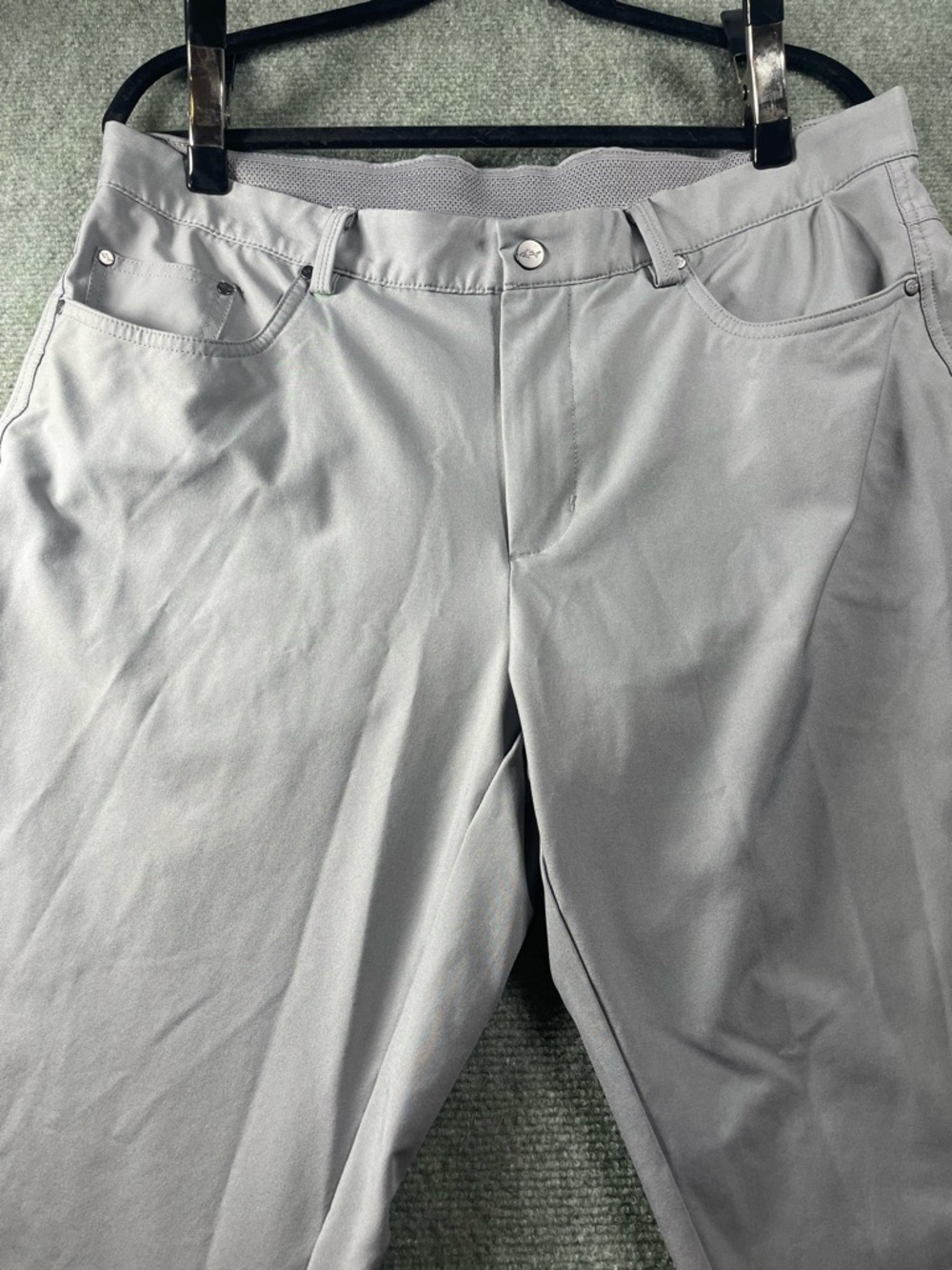 Travis Mathew Men's Light Gray Performance Pants